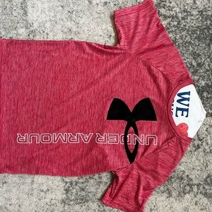 red under armour t-shirt
